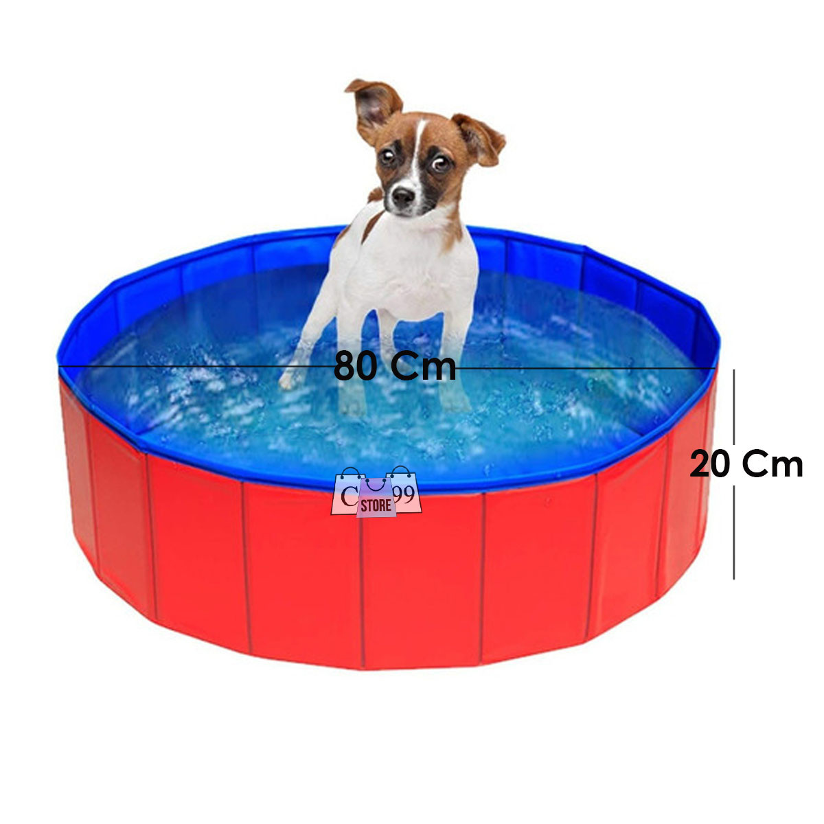 Miniatura 6 de Piscina Para Mascotas y Niños 80Cm